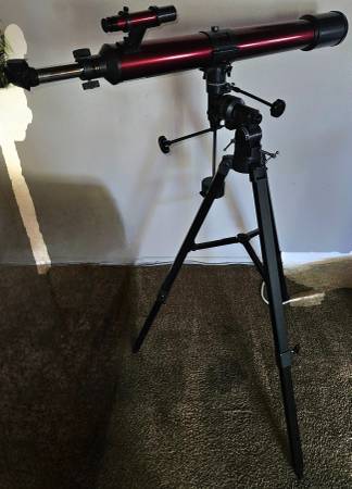 CARSON Red RP-400 Telescope w/ Two Add'l Lenses (1000mm Focal Length) 1