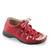 New Women's Very Comfortable Propet Red Suede Ghillie Walker Sandals 9 thumbnail