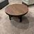 Pottery Barn Griffin Round Wood coffee table 3 thumbnail