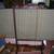 Antique Fabric and Wood Dressing Screen Room Divider 2 thumbnail