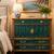 Solid wood  chest dresser with 4 drawers, shelves & 2 doors cabinet in good cond 1 thumbnail