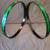 Vintage Gretsch Broadkaster 18" 90s bass drum hoops greenglass glitter 6 thumbnail