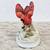 /// VTG GORHAM PORCELAIN RED CARDINAL MUSIC BOX \\\ 2 thumbnail