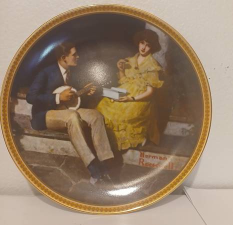 2 Norman Rockwell Plates - $90 (Inland Empire)62961761859587120