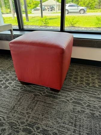 Red Ottoman 1