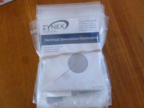 Zynex MEdical Tens Unit Electrodes 1