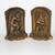 Vintage Bronze Thinker Mid-century Bookends (Pair) 2 thumbnail