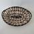 Artisan Crafted Cowrie Shell Shallow Basket 2 thumbnail