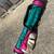 Youth Golf Bag - Teal Pink 1 thumbnail
