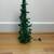 Green Tinsel Lighted Christmas Tree 2 thumbnail
