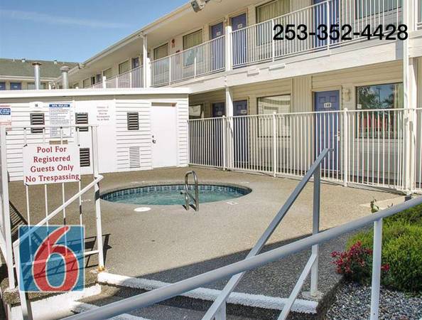$599 / 1br - Stay Weekly in Seattle - Deep Discounts for Inclusive Extended Stay (Tacoma South)63808035638915120