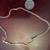 SOLID and HEAVY Yellow Gold 17 inch Necklace that goes around the Neck 1 thumbnail