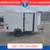 2025 Interstate 6 X 10 Victory VNose Enclosed Cargo Trailer White 1 thumbnail