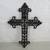 Crucifix Cast Iron Vintage Ornate Religious Cross Wall Decor 18" Tall 1 thumbnail