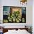 Massive Statement Wall Art — Joseph Decker “Green Plums” — Frame include 2 thumbnail
