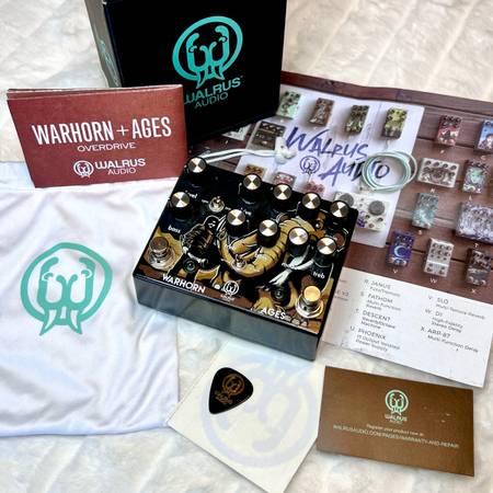 ANALOG PEDAL WALRUS AUDIO WARHORN+AGES WAL-WAR/AGES 1