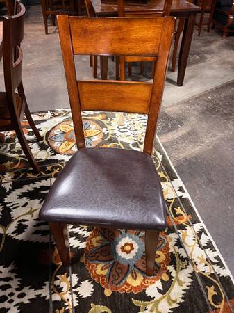 Leather Seat Dining Chair AD.91 1