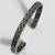 EFFY Brand Sterling Silver Cuff Bracelet -Geometric Design, MED. 25Gr 5 thumbnail