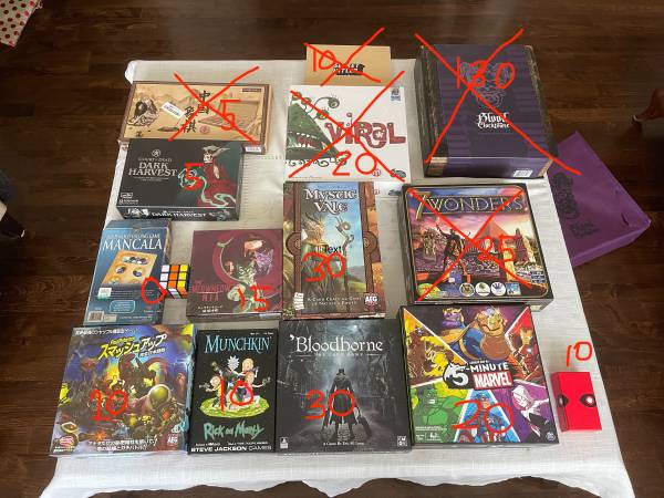 CHEAP BOARD GAMES FOR SALE 1