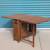 Vintage Mid Century Teak Drop-Leaf Dining Table with 4 Folding Chairs 4 thumbnail