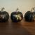 UNIQUE Set of 3 Christian Lacroix Gold Tone Insects on Black Pumpkins 11 thumbnail
