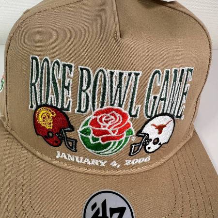 New 2006 USC VS Texas Rose Bowl Baseball Cap / Hat 1