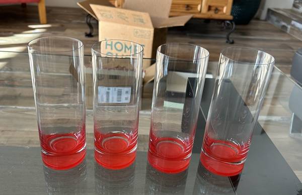 delicate red based glasses 1