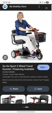 Mobility scooter 1