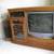 Oak Entertainment Center For Sale. 1 thumbnail
