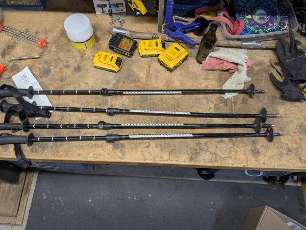 Adjustable Kids Ski Poles 1