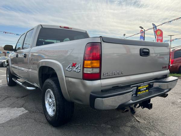 2003 GMC SIERRIA 1500 HD CREW CAB SLT PICKUP 4DOOR 4WD LEATHER SEAT - $6,499 (MODESTO)63478606402563123