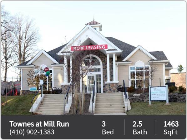 $2,667 / 3br - 1463ft2 - Stop by today at the 3 bed / 2.5 bath of your dreams! 1463 Sq Ft! (Owings Mills)63694537075329120