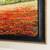 Original Large Oil Painting – Red Flower Field Landscape in Black & Go 10 thumbnail