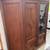 ANTIQUE  German solid Oak Armoire 2 thumbnail