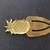Solid Brass Pineapple Bookmark Made in Virginia 2 thumbnail