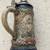 German Beer Stein Auf der Alm Collectable Pewter Lidded Barware 3 thumbnail