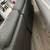 Couch bonded leather Loveseat Grey 6 thumbnail