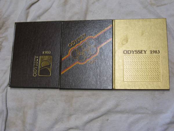Sprague High school Odyssey year books 1