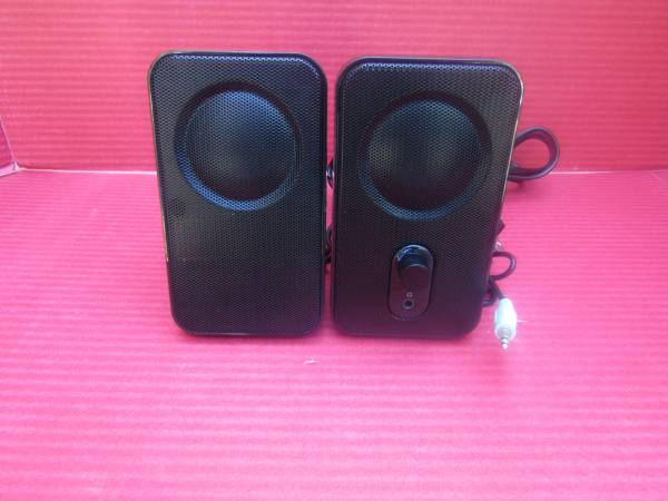 AMAZON BASICS SPEAKERS V216US TO DESKTOP COMPUTER PC LAPTOP BLACK 1