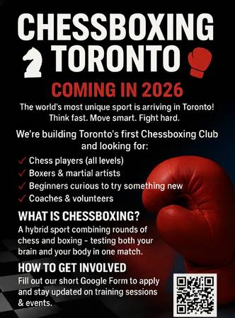 ♟🥊 Join Toronto’s Chessboxing Club 1