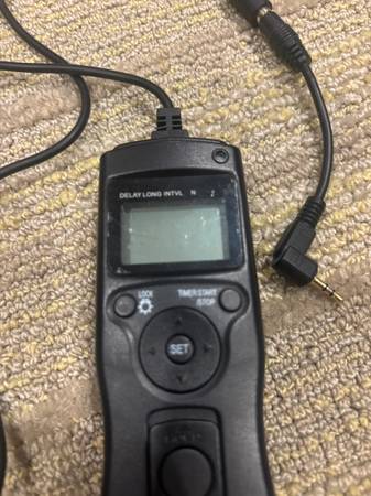 Timer Remote Shutter Release for Canon 700D/600D/70D/60D/450D PENTAX K20D/K200D 1