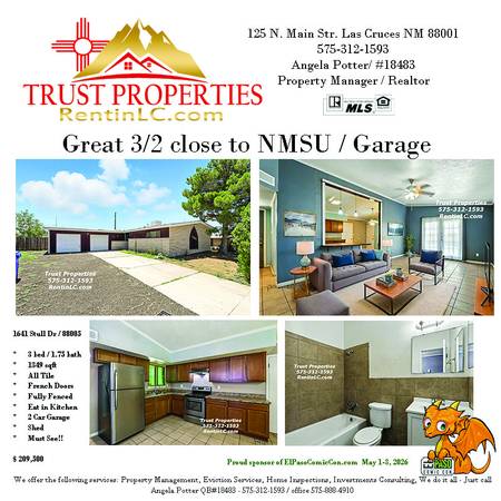 $209,500 / 3br - 1349ft2 - Investors and 1st Time Buyers L00K!! (Off Missouri)63867374251267120
