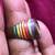 Old Antique Sz 6 Ring Size 6 Vintage Jewelry Colorful Rainbow 3 thumbnail