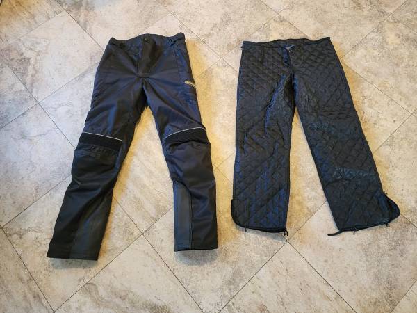 Motoboss Padded Motorcycle Pants Men’s 34x33 w/ Removable Thermal Line 1