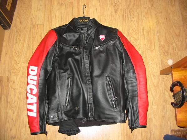 Ducati Leather jacket - $350 (Canby)63471264665347121