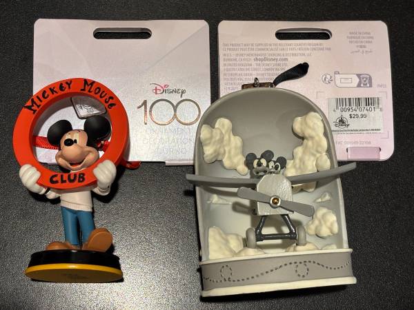 Disney 100 Years of Wonder Ornaments 1
