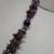 AUCTION Amethyst Necklace w/ Large Circular Pendant 36"L 5 thumbnail