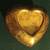 Vintage Silver plated Brass Heart shaped box sachet container 5 thumbnail