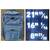 Expandable Underseat Carry On Luggage, Blue Ciao 824190. Rolling Travel Bag. Sma 9 thumbnail