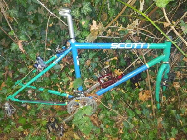 scott bicycle frame-[parts] 1